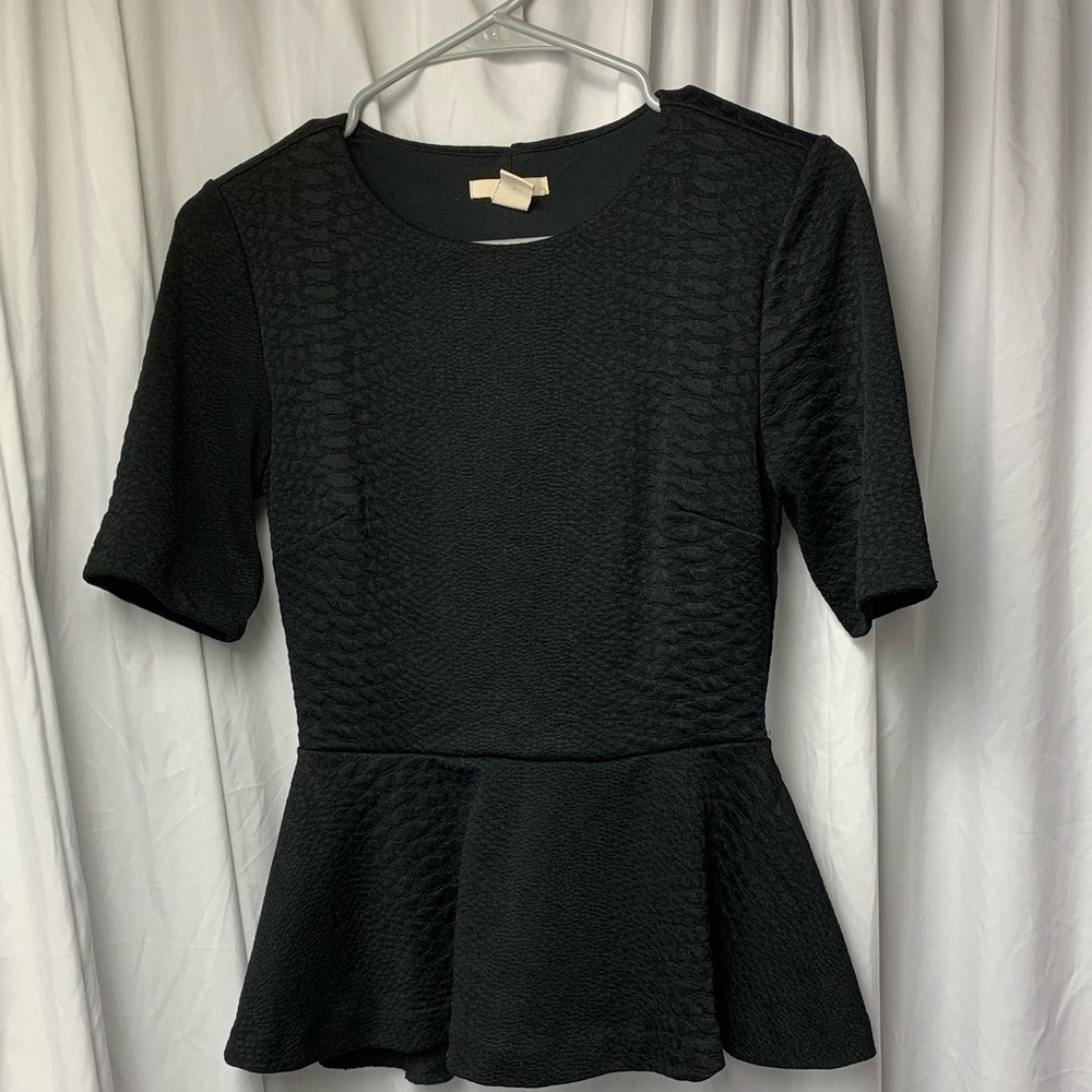 Peplum top